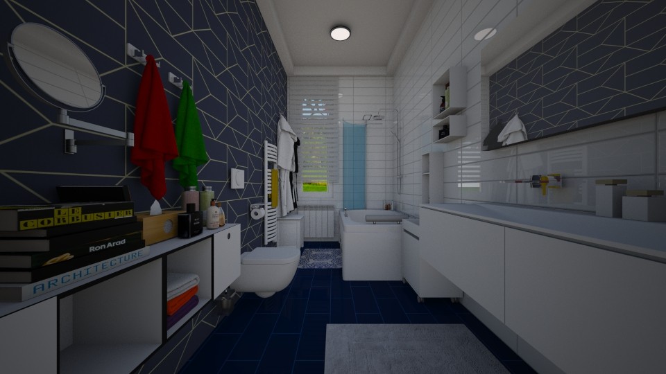 Artis Design Arad : The blue loo by conchy